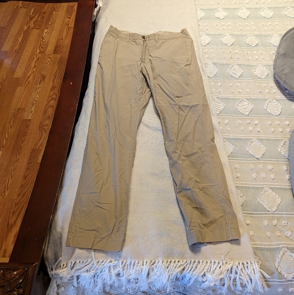 J crew Sutton khaki pants 33x30 - Picture 2 of 3